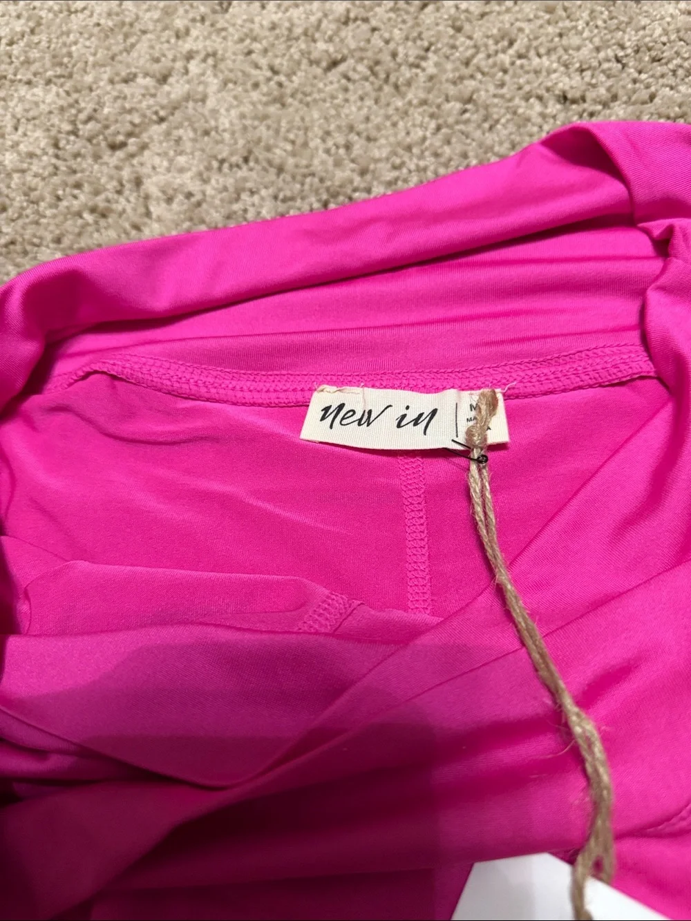 BNWT New In Crossover Skort Hot Pink Medium Stretchy Split Sides Soft - Picture 4 of 7
